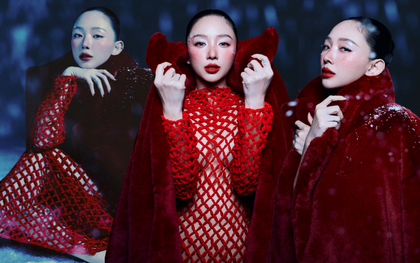 Tóc Tiên chơi Giáng Sinh đỉnh nhất Vbiz, xứng danh nữ hoàng gợi cảm!