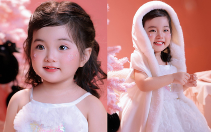 Lisa nhà Khánh Thi - Phan Hiển gây sốt Giáng sinh vì giao diện thiên thần, visual nét căng, xinh yêu quá đỗi!