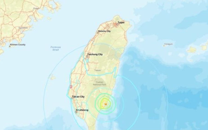 Động đất 6,1 độ rung chuyển Đài Loan (Trung Quốc)