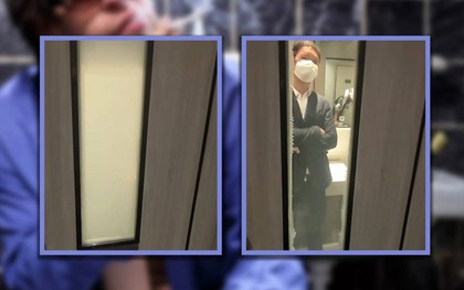 Phát minh gây bão: Cửa nhà vệ sinh lập tức biến thành "kính trong suốt" khi phát hiện khách làm 1 việc