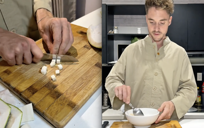 Khách Tây tự tay nấu 1 món chè khiến dân mạng "sốc lên sốc xuống" vì nhiều người Việt cũng chưa chắc làm được