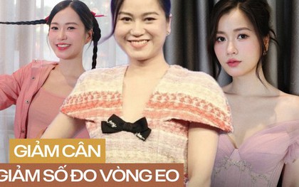 Lâm Vỹ Dạ giảm 14kg chỉ sau 4 tháng, thu gọn 15cm vòng eo chỉ nhờ 1 câu nói của Trường Giang, CĐM rần rần vào "xin vía"