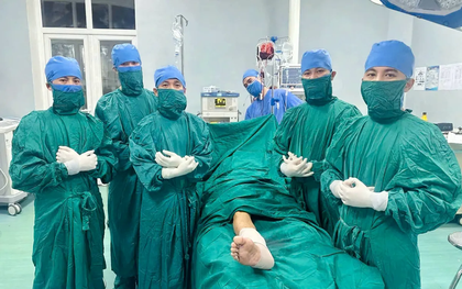 Nối thành công 2 ca đứt lìa cổ chân sau tai nạn lao động