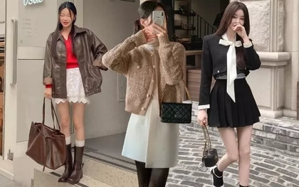 5 cách diện chân váy ngắn nổi bật và siêu tôn dáng, càng gần tới năm mới càng nên ghim