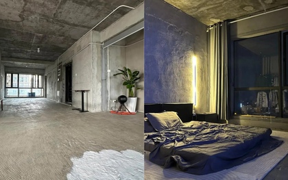 Chàng trai sống “trần trụi” giữa sàn vữa tường xi măng hút 500.000 like