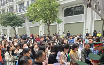 Hà Nội: Gần 1.000 khách hàng bốc thăm mua nhà ở xã hội Uy Nỗ