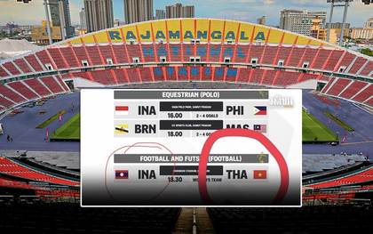 Sai sót của BTC SEA Games 33: Nhầm cờ Thái Lan thành Việt Nam