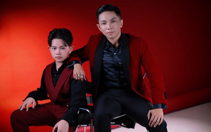 Phan Hiển khoe ảnh với con trai Kubi, tự nhận: "Nhìn không giống 2 cha con"