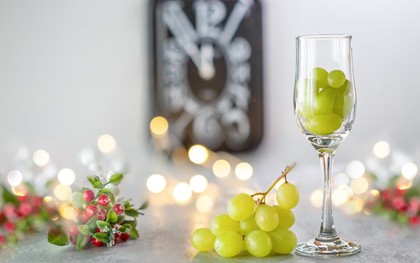Vì sao ăn 12 quả nho vào đêm giao thừa Tết Dương lịch?