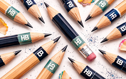 Ký hiệu HB, B trên bút chì có liên quan tới sức khỏe không?