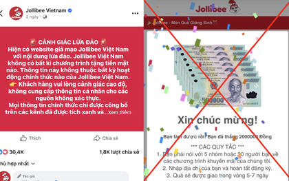 Jollibee Việt Nam cảnh báo lừa đảo nghiêm trọng