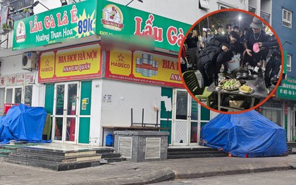 Nhân chứng kể lại khoảnh khắc nổ bình gas mini khiến 1 cô gái bị thương tại quán lẩu ở Hà Nội