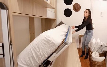 Nhà đất Hong Kong tàn khốc tới mức này: Cặp vợ chồng vặn người mới ngủ nổi trong căn phòng chưa đến 10m²