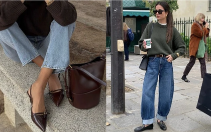 5 mẫu giày được phụ nữ Pháp mix cùng quần jeans: Sành điệu và sang tới độ hoàn hảo