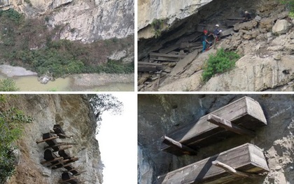 Bí ẩn quan tài treo ở Trung Quốc, Việt Nam dần hé lộ