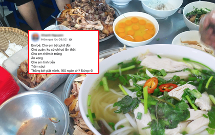 Bao năm vẫn có người sốc vì ăn bát phở gà 160k giữa phố cổ Hà Nội