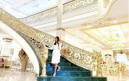 Mỹ nhân Việt 26 tuổi lên xe hoa với đại gia: Ở dinh thự dát vàng tráng lệ, sống như công chúa đời thực