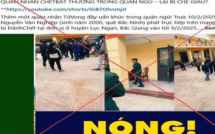 Thông tin vụ việc quân nhân Nguyễn Văn Nghiệp tử vong