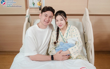 Thủ môn Đặng Văn Lâm đón con trai đầu lòng tại bệnh viện quốc tế Mỹ (AIH)