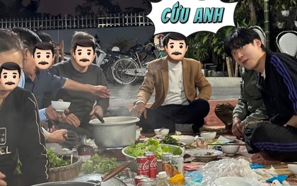 Về quê ăn cỗ, chồng của hot TikToker phải “kêu cứu” vì một lý do