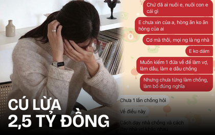 Cùng chồng gánh nợ nhưng chồng lại giấu “quỹ đen” 2,5 tỷ đồng: Đoạn tin nhắn khiến nhiều người xót xa!