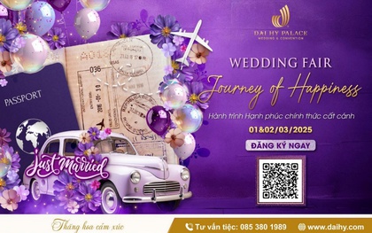 Wedding Fair Journey of Happiness - Triển lãm xu hướng cưới 2025