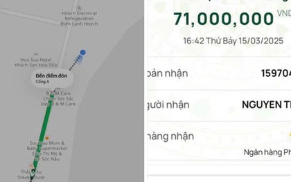 Vụ chuyển tiền Grab từ 71.000 thành 71 triệu đồng: Tài xế Grab phải trả tiền lại cho nữ hành khách