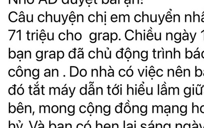 Vụ chuyển nhầm cho tài xế 71 triệu đồng ở Vũng Tàu: Bao lâu phải trả lại tiền?