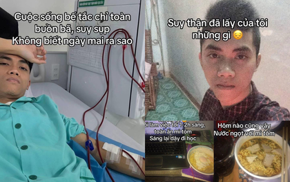 Câu chuyện của chàng trai 26 tuổi chạy thận cả đời vì kiểu sinh hoạt tưởng vô hại: Đừng để lon nước ngọt, gói mì tôm và những đêm thức khuya lấy đi tương lai