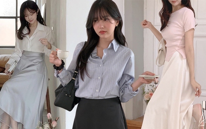 Vì sao không nên diện chân váy lụa tới công sở?