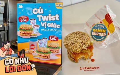 "Cái giá phải trả" khi tò mò ăn thử món burger mì tôm độc lạ: 50k có phải quá đắt?