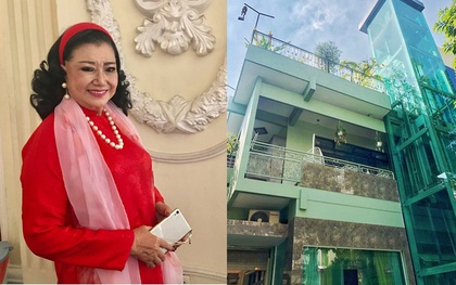 Nữ NSND sở hữu biệt thự mặt tiền 50 năm tuổi, bề thế ở trung tâm TP.HCM, là "kỳ nữ" đến giờ vẫn lừng lẫy