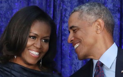 Ông Obama hiếm hoi xuất hiện cùng vợ