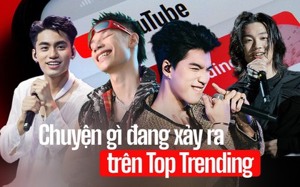 Có 1 thực tế đang xảy ra trên Top Trending báo hiệu tình hình Vpop hiện nay, nhìn 7/10 vị trí cao nhất mà giật mình!