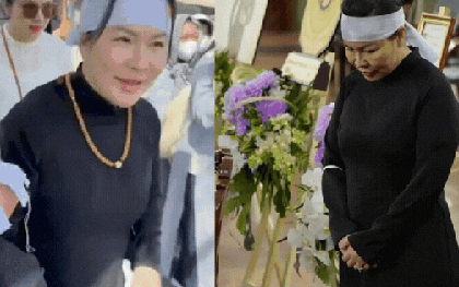 Vợ cố diễn viên Quý Bình được bênh: "Khóc thì bảo diễn còn cười thì bị nói vui như đám cưới"