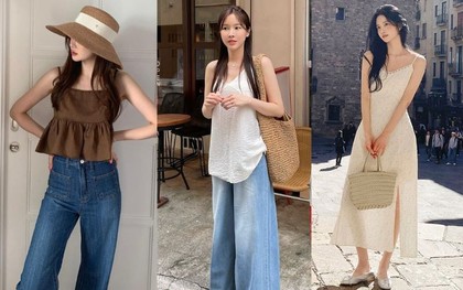 Không thích sự cầu kỳ, chị em mặc những set đồ tối giản này khi đi du lịch vẫn cực đẹp