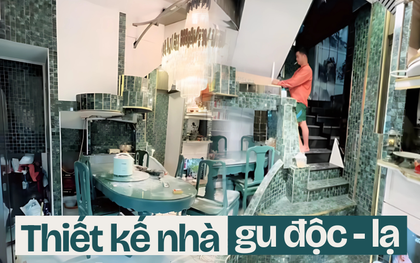 Tự thiết kế nhà theo phong cách "hiếm có khó tìm", nhưng lại bị nhận xét đến "choáng váng"