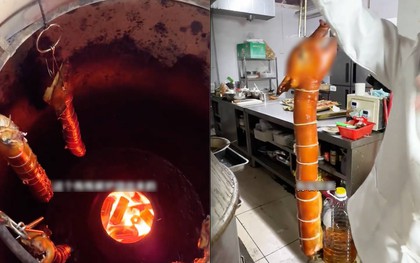 Món ăn "đầu heo mình rắn" mà 90% mọi người chưa từng thấy bất ngờ gây chú ý, dân mạng nhìn xong bỗng muốn... bỏ chạy