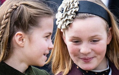 Tình chị em đáng yêu của Công chúa Charlotte và cô em họ hoàng gia gây sốt trên mạng xã hội