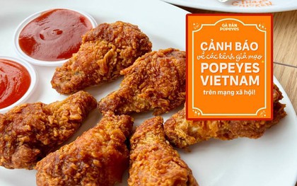 Thêm 1 hãng gà rán phải lên tiếng vì tình trạng giả mạo, mong khách hàng làm ngay việc này