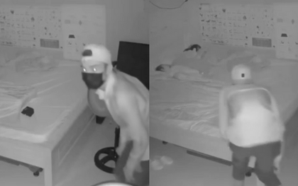 Chồng đi làm ca đêm, vợ và 2 con không ngờ với cảnh tượng xảy ra trong lúc ngủ: 35 giây ám ảnh!