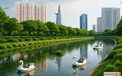 Cảnh tượng được mong đợi nhất khi con rạch “đen ngòm” giữa lòng TP.HCM "lột xác" sau dự án hơn 17.000 tỷ đồng