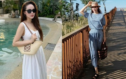 Thời trang đi du lịch của Minh Hằng đẹp từ năm này qua năm khác, phụ nữ U40 nên tham khảo