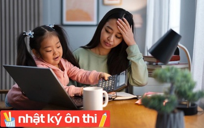 Cùng con ôn thi, nhiều phụ huynh hoang mang khi thấy vở thì ghi chép "đẹp như tranh", nhưng hỏi tới thì "Con không hiểu gì hết!"