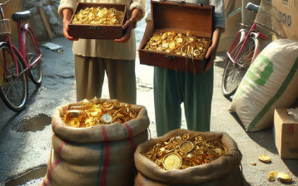 Vợ chồng thu ve chai bất ngờ nhặt được 6kg vàng, trị giá gần 3 tỷ đồng: Hành động sau đó mới bất ngờ