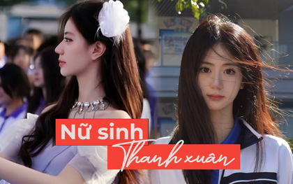 Nữ sinh cầm bảng tại hội thao tạo khoảnh khắc "kinh diễm" có 1-0-2: Thanh xuân sao có thể thiếu một nữ thần như thế?