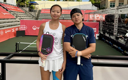 Hai tay vợt Việt Nam vượt qua hàng loạt đối thủ, ghi danh tại giải vô địch pickleball thế giới ở Mỹ