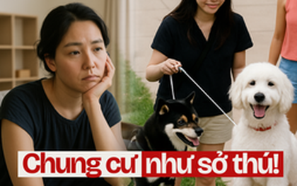Mua chung cư "thân thiện với thú cưng", giờ như sống giữa sở thú, sân chơi không khác gì nhà vệ sinh: Tôi rất mệt!