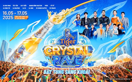 Tiger Crystal Rave nóng hừng hực khi loạt sao “quẩy” concert do fan góp phần tạo nên