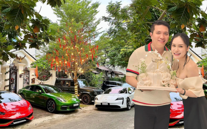 Nguyễn Quốc Vũ - chồng Đoàn Di Băng làm nghề gì mà giàu, phải xây biệt thự 400 tỷ để chứa siêu xe?